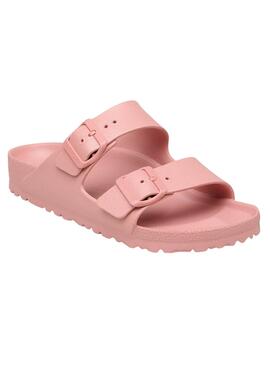 Sandales Birkenstock Arizona EVA rose pour femme