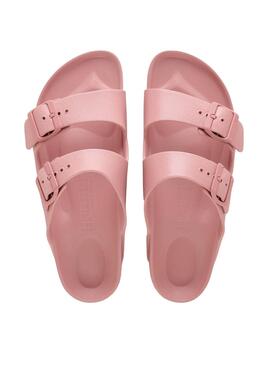 Sandales Birkenstock Arizona EVA rose pour femme