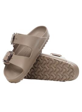 Sandales Birkenstock Arizona Big Buckle Eva beige pour femme