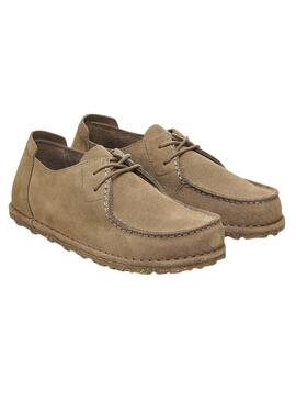 Chaussures Birkenstock Utti Lace beige pour hommes