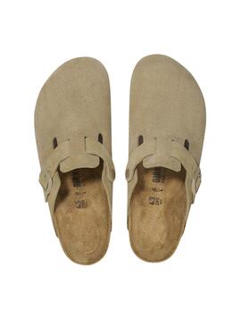 Sabots Birkenstock Boston vert