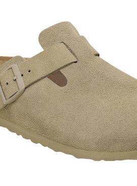 Sabots Birkenstock Boston vert