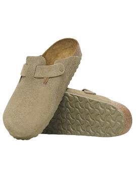 Sabots Birkenstock Boston vert