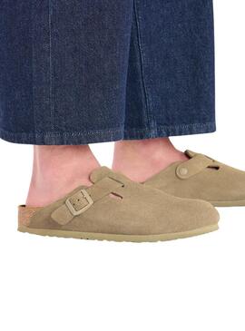 Sabots Birkenstock Boston vert