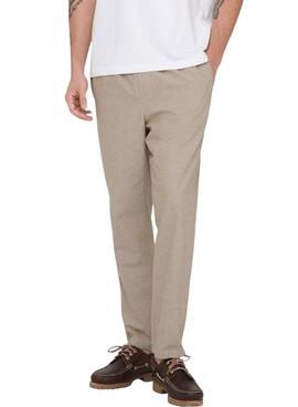 Pantalon Only and Sons Linus beige pour homme