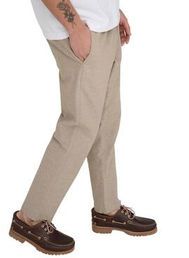 Pantalon Only and Sons Linus beige pour homme