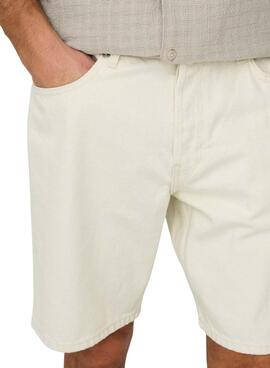 Bermudas Only and Sons Sedge beige pour homme