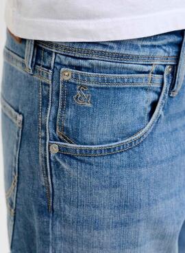 Jean Jack and Jones Mike bleu moyen pour homme.