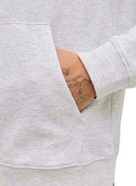 Sweatshirt Jack and Jones Cole gris pour homme.