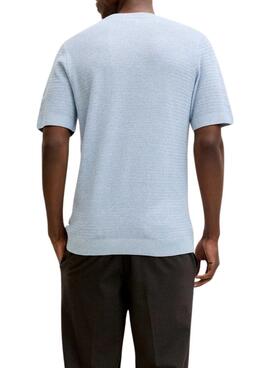 T-shirt Jack and Jones Bluriley bleu pour homme