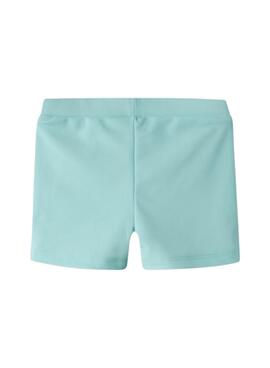 Maillot de bain Name It Zigurt turquoise pour garçon.