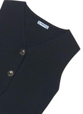 Gilet Mayoral en tricot bleu marine pour fille