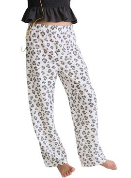 Ensemble Mayoral Animal Print blanc et noir pour fille