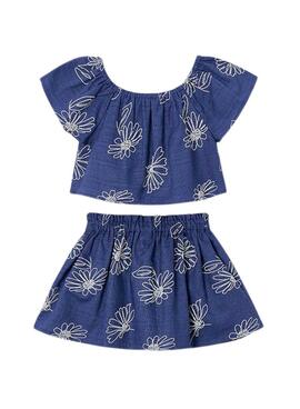 Ensemble Mayoral Porcelaine bleue pour fille