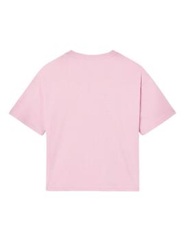 T-shirt Mayoral Cocktail rose pour fille