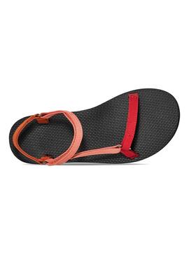 Sandales Teva Universal slim rouge et rose pour femme