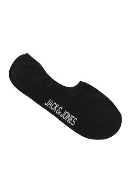 Paquet de chaussettes rose Jack and Jones noir pour homme