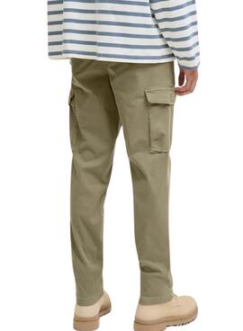 Pantalons Jack and Jones Stace Arthur verts pour hommes