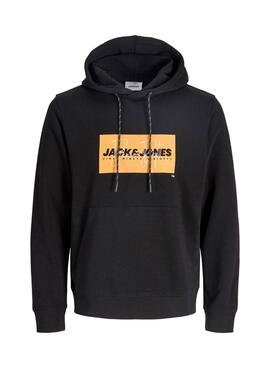 Sweatshirt Jack and Jones Cole noir pour homme
