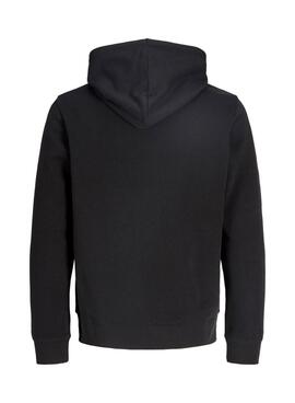 Sweatshirt Jack and Jones Cole noir pour homme