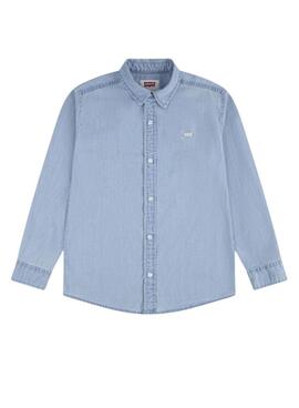 Chemise Levis Battery Housemark bleue pour garçon