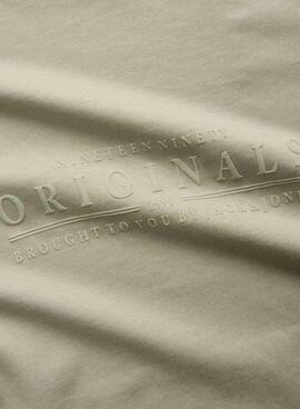 T-shirt Jack and Jones Catskills vert pour homme