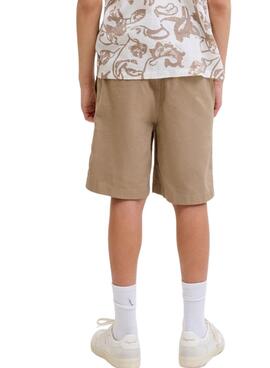 Bermudas Jack and Jones Jaiden camel pour enfant