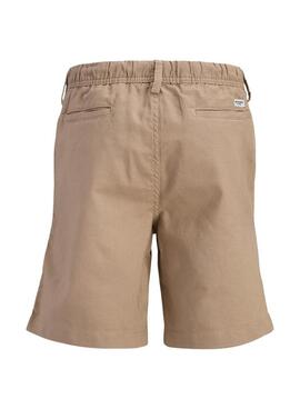 Bermudas Jack and Jones Jaiden camel pour enfant