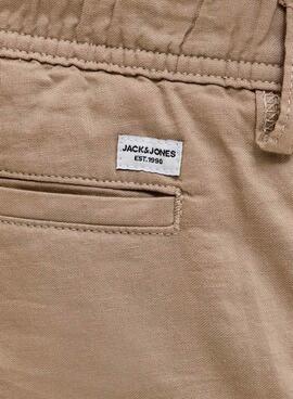 Bermudas Jack and Jones Jaiden camel pour enfant