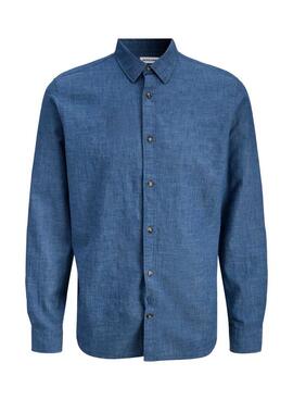 Chemise Jack and Jones Summer bleue pour homme