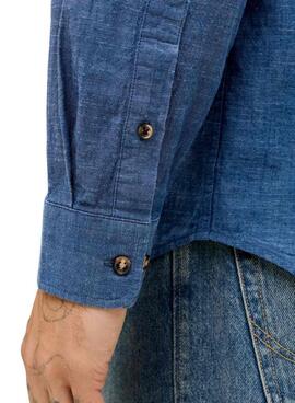 Chemise Jack and Jones Summer bleue pour homme