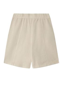 Bermuda Pepe Jeans William beige pour enfant