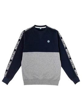 Sweat North Sails Tape Gris Homme