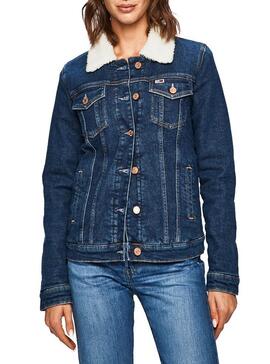 Veste Tommy Jeans Sherpa Pour Femme