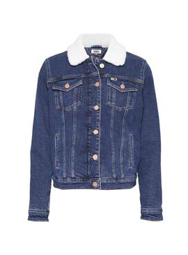 Veste Tommy Jeans Sherpa Pour Femme