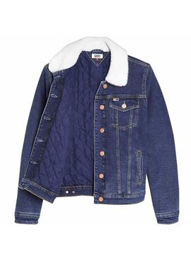 Veste Tommy Jeans Sherpa Pour Femme