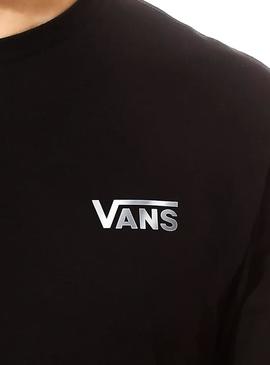 T-Shirt Vans Reflective Long Noir Homme