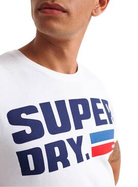 T-Shirt Superdry NYC Blanc Homme