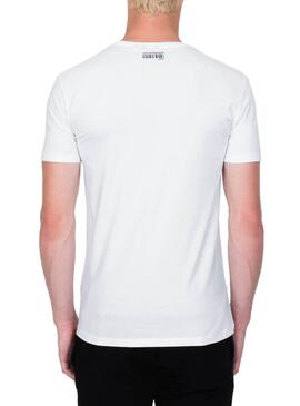 T-Shirt Antony Morato Logo Blanc Pour Homme