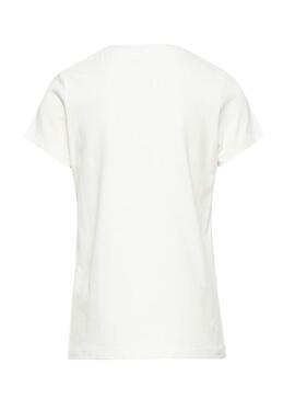 T-Shirt Name It Nika White Fille