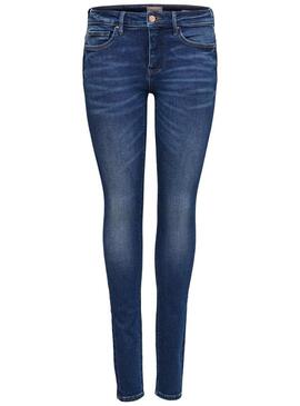 Pantalon Only Carmen Reg SK Bleu Femme