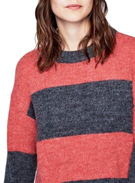 Pull Pepe Jeans Isabella Rouge Femme