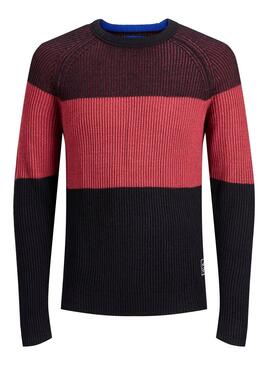 Pull Jack and Jones Frankie Rouge Homme