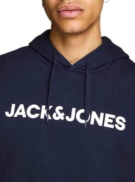 Sweat Jack and Jones Corp Bleu Homme