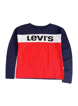 T-Shirt Levis Dropped Colorblock Enfante