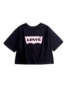 T-Shirt Levis Light Bright Noir Fille