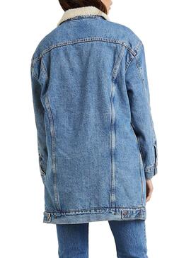 Veste Denim Levis New Lenghen Sher Pour Femme