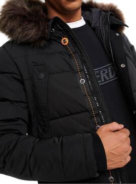 Parka Superdry Chinook Noir Homme