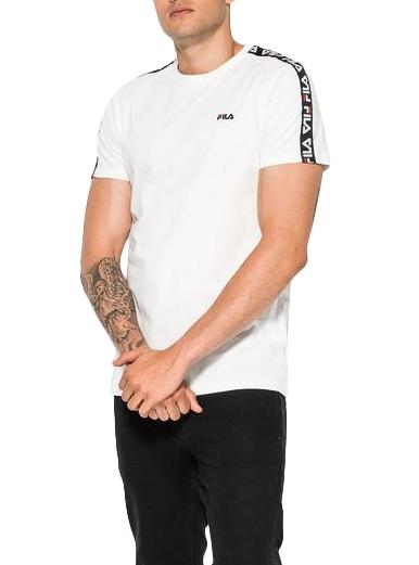 T Shirt Fila Vainamo Blanc Homme