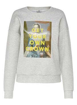 Sweat Only Livy Gris Femme